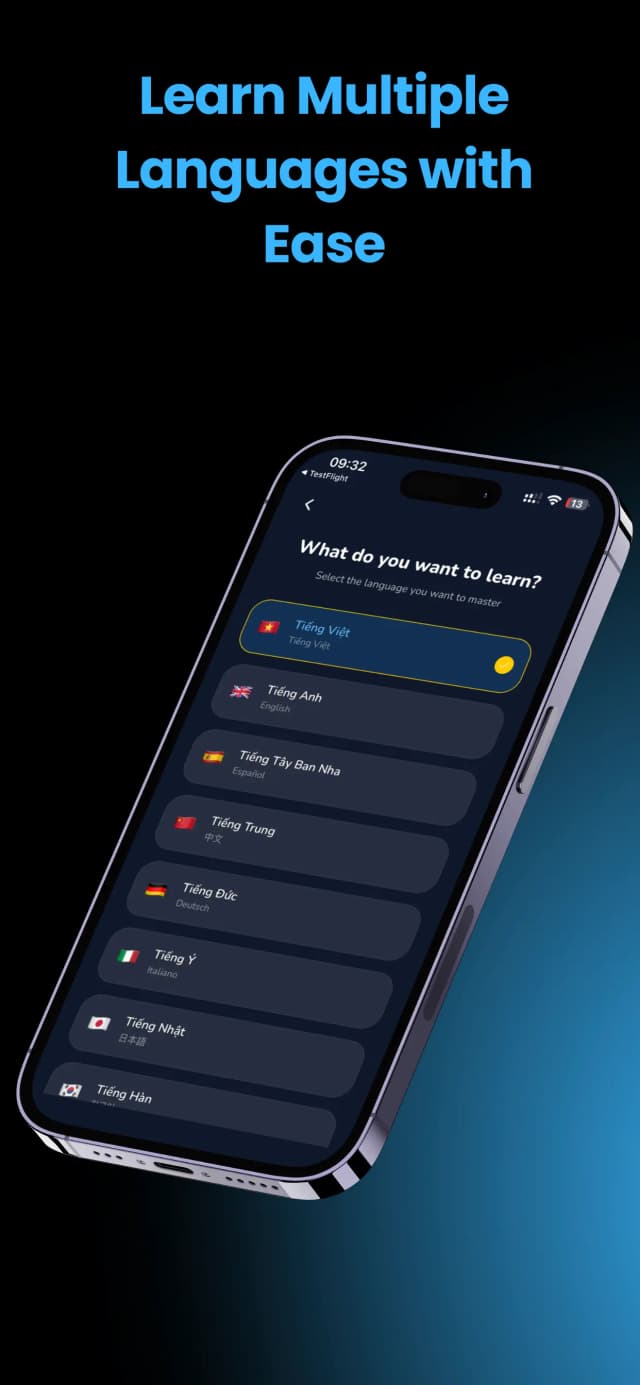 Multiple Languages